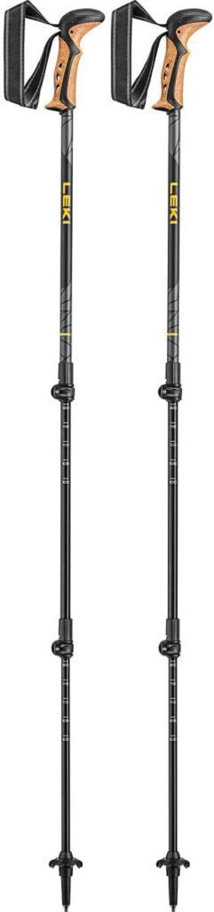 LEKI Khumbu Lite Aluminum Adjustable Lightweight Walking Poles for Trekking & Hiking